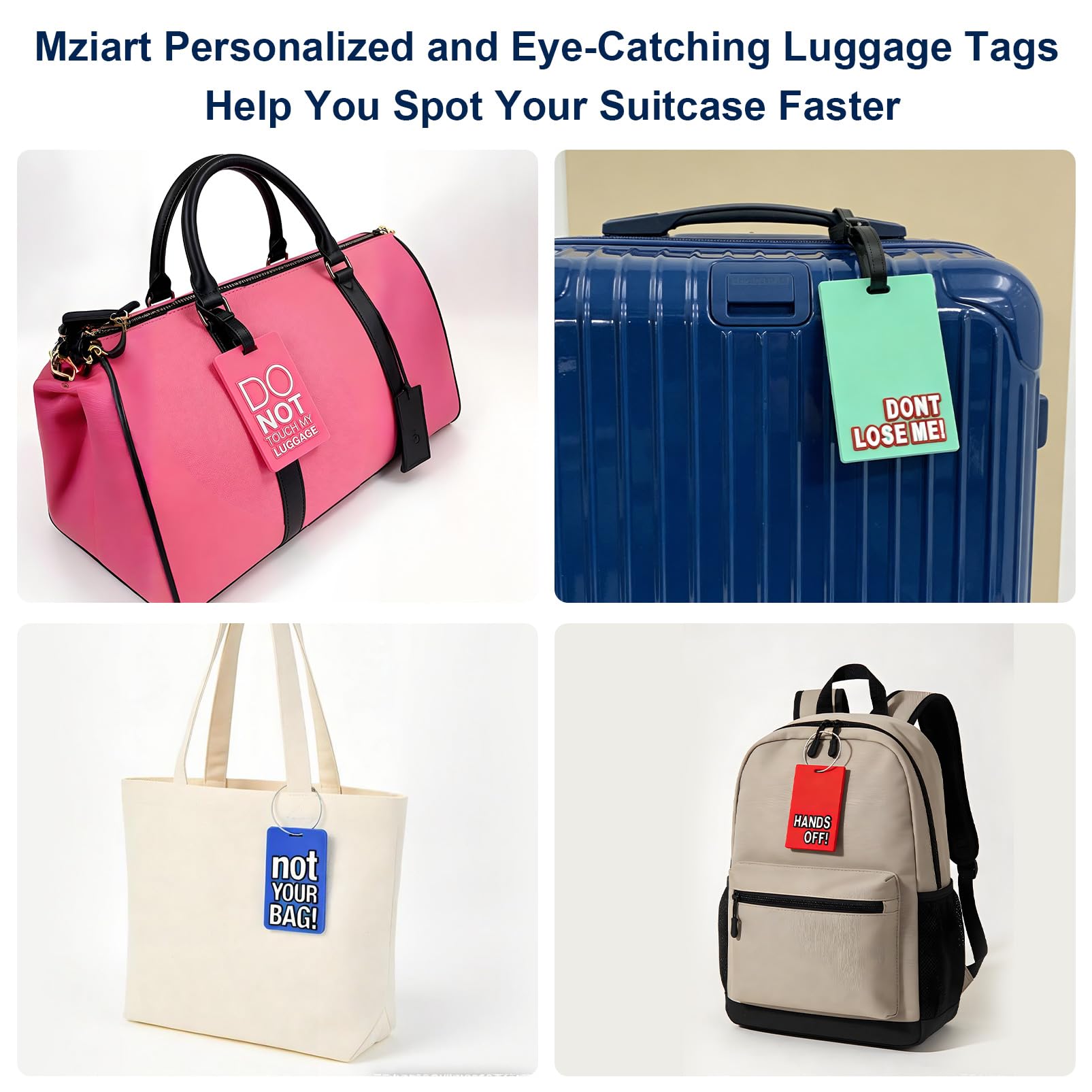 荷物タグ Amazon.co.jp: MINBOOT 荷物タグ ネームタグ 2個入り ラゲッジタグ